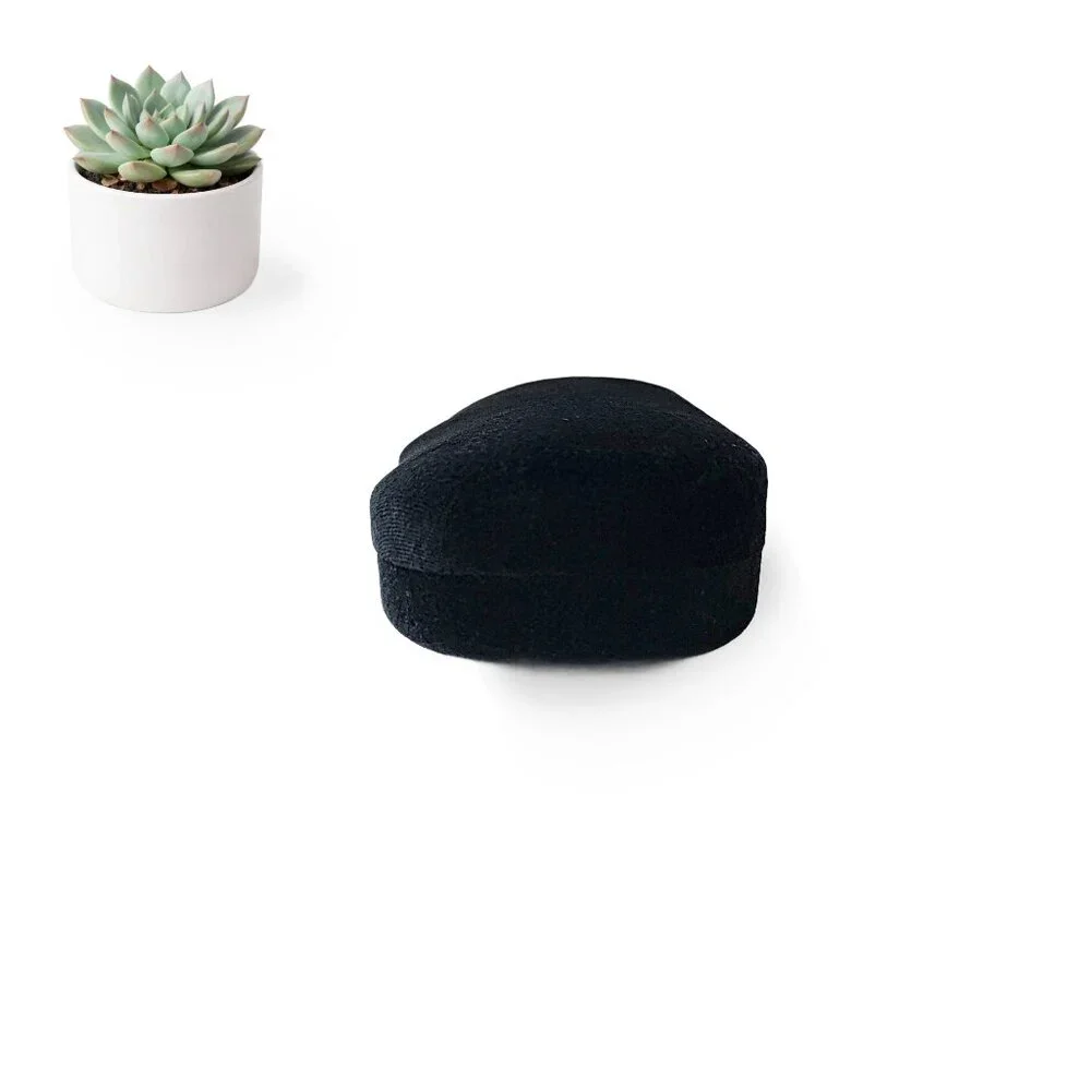 Gucci Black Hard Shell Eyeglasses Case with Blue Interior
